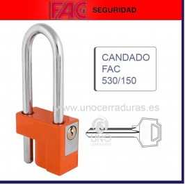 CANDADO ARCO EXTENSIBLE 530/150