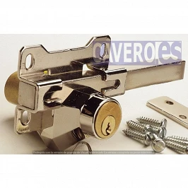 CERROJO CVL NIQUEL BOMBILLO 50 A-3