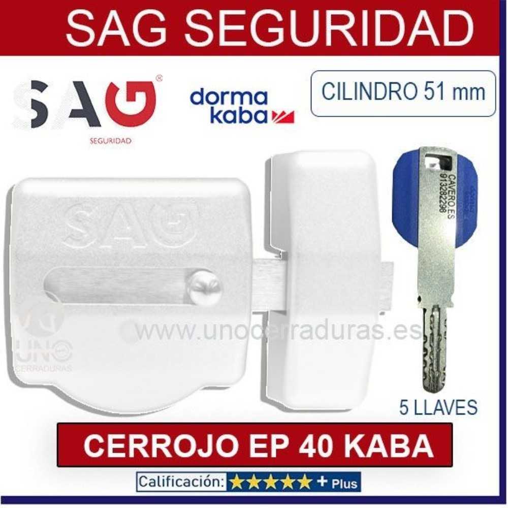 Embellecedor accesorio para cerrojo SAG EP 40 - Cerradura Plus