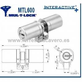 Cilindro FICHET MULTLOCK MTL600 INTERATIVE+ 82x30mm