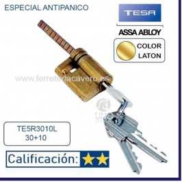 CILINDRO TESA Antipanico C/PLACA TE5R3010L Universal