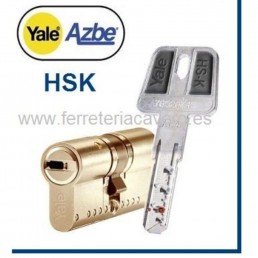 Cilindro YALE-AZBE HSK 35X35:70mm Lat¢n
