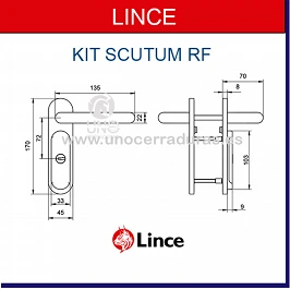 ESCUDO LINCE KIT SCUTUM RF POMO