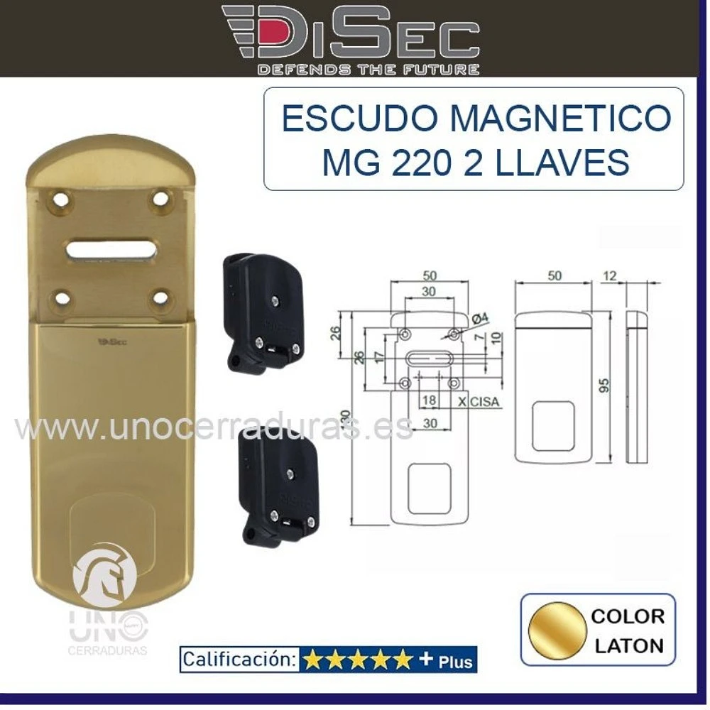 escudo magnetico protector cerraduras puertas 