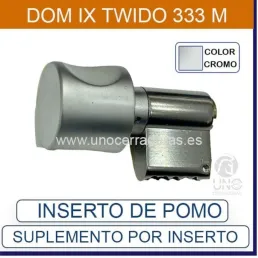 INSERTO POMO DOM IX Twido CROMO