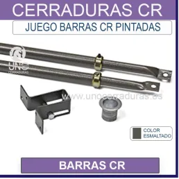 JUEGO BARRAS CERRADURA CR PINTADA
