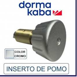 KABA Inserto y Pomo INTERIOR RK Cromo