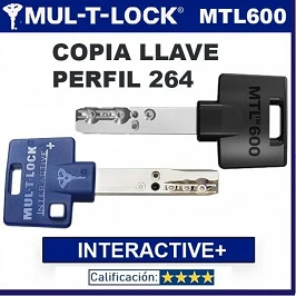 LLAVE MULTILOCK INTERACTIVA PERFIL 264