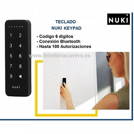TECLADO NUKI KEYPAD NE NUKI 0