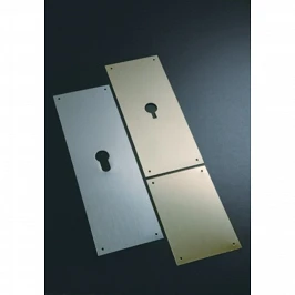 PLACA CERRADURA 80X080MM E300/ PLACA CERRADURA 80X080MM CIEGA BERNIAL LAT/MT E300/55 BOM.28