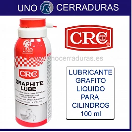 GRAFITO LUBRICANTE AEROSOL 100ML CRC 100 GRAFITO LUBRICANTE AEROSOL 100ML GRAPHITE LUBE CRC 100 ML