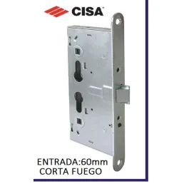 CERRADURA CISA CORTAFUEGO INOX 43110.65E.0 CERRADURA RF CORTA FUEGO ANTIPANICO