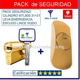 PACK MULTLOCK MTL800 + LINCE SQDO ORO MATE ESPECIAL EZCURRA PACK MULTLOCK MTL800 + LINCE SQDO ORO