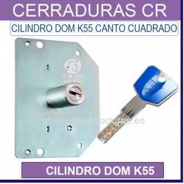 Cilindro DOM K55 Titan Cerradura CR canto cuadrado