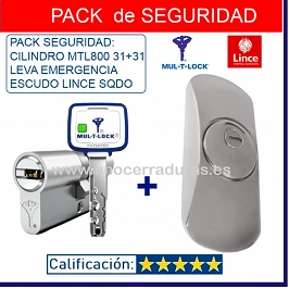 PACK MULTLOCK MTL800 + LINCE SQDO CROMO MATE ESPECIAL EZCURRA