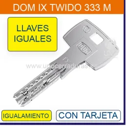 DOM IX TWIDO AMAESTRAMIENTO SIMPLE 333M LLAVES IGUALES