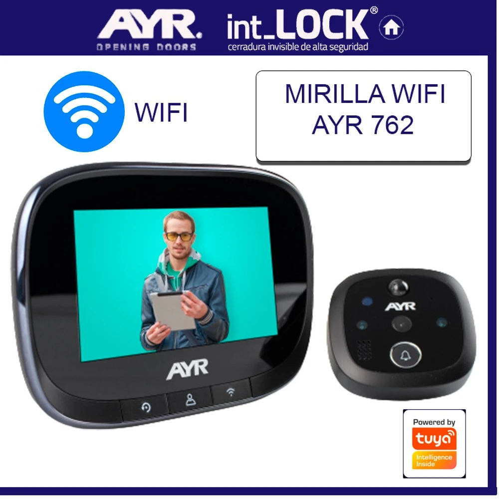 Mirilla Digital AyR Wifi 762 Black Edition