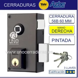 CERRADURA SOBR. 60X35MM 56B60DHP H.PINT. PIC/PAL DCHA YALE CERRADURA SOBR. 60X35MM 56B60DHP H.PINT. PIC/PAL DCHA YALE