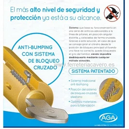 CILINDRO TESESA CON PLACA 5...