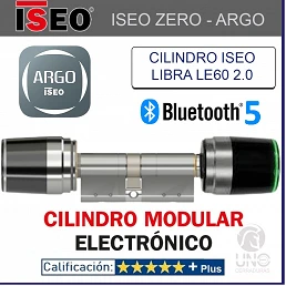 CILINDRO Electrónico ISEO LIBRA Smart Argo doble pomo