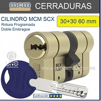 CILINDRO 30+30 60mm MCM Laton SCX Plus Doble Embrague