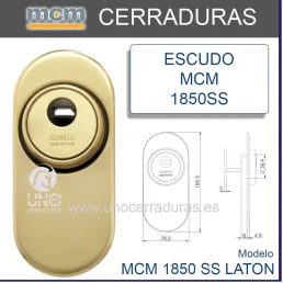 ESCUDO SEGURIDAD MCM 1850SS...