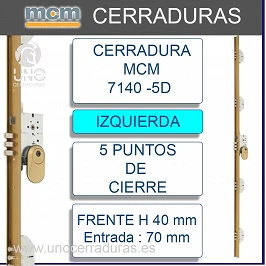 CERRADURA MCM 7140-5I...