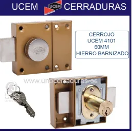 CERROJO UCEM 4101 60MM...