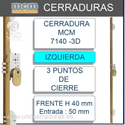 CERRADURA MCM 7140-3I...
