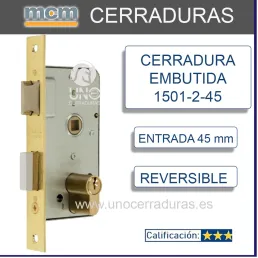 CERRADURA MCM 1501/2-45 F.H.L.
