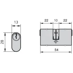 Bombillo CVL Oval peque¤o 5963/2222/3-54 Lat¢n