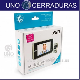 Mirilla Digital AYR 756 - Cerradura Plus