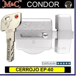CERROJO SAG EP60 CROMO...