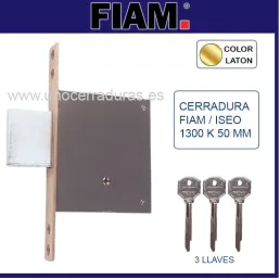 CERRADURA FIAM 1300 K DE 50