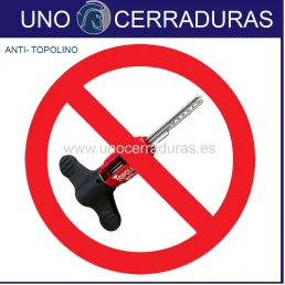 CERROJO FAC 521RP/80 CON INSERTO KABA EXPERT PLUS