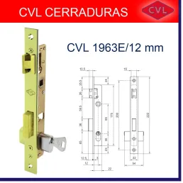 CERRADURA MET.EMB. 1963...