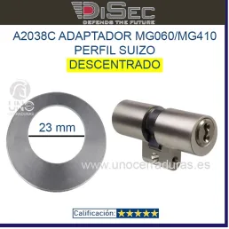 ▷ Escudo magnético MG060 DISEC para perfil suizo