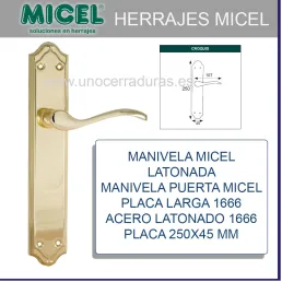 JUEGO MANIVELA 1666 ACERO...