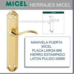 MANIVELA LATON PULIDO REF.666