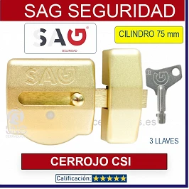 CERROJO SAG CSI ORO...