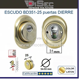 ESCUDO DISEC BD351-25...