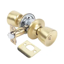 CERRADURA POMO TESA 3502/60-70 LATON MATE