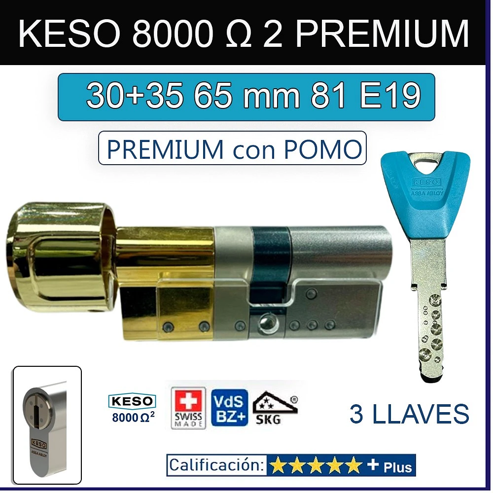 Bombillo Keso 8000 Ω2 Premium