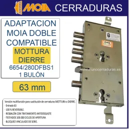 CERRADURA MOIA ACORAZADA...