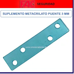 PLACA METACRILALO...