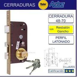 CERRADURA CON PLANCA-GANCHO...