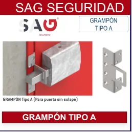 CHAPON REFURZO PUERTAS DE TRASTERO SAG UNO CERRADURAS