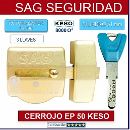 CERROJO SAG EP50 ORO +...