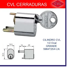 CILINDRO CVL 1/2 Oval...