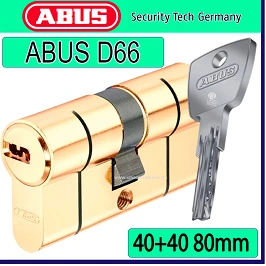 CILINDRO ABUS D66 40+40 80...